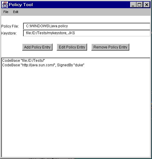 [PolicyTool] ウィンドウのスクリーンショット